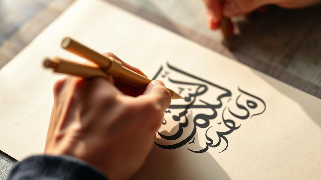 Calligraphie & intention